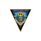 Kiss-Cut Vinyl Decal - Navy - Carrier Strike Group 3 (CSG-3) wo txt