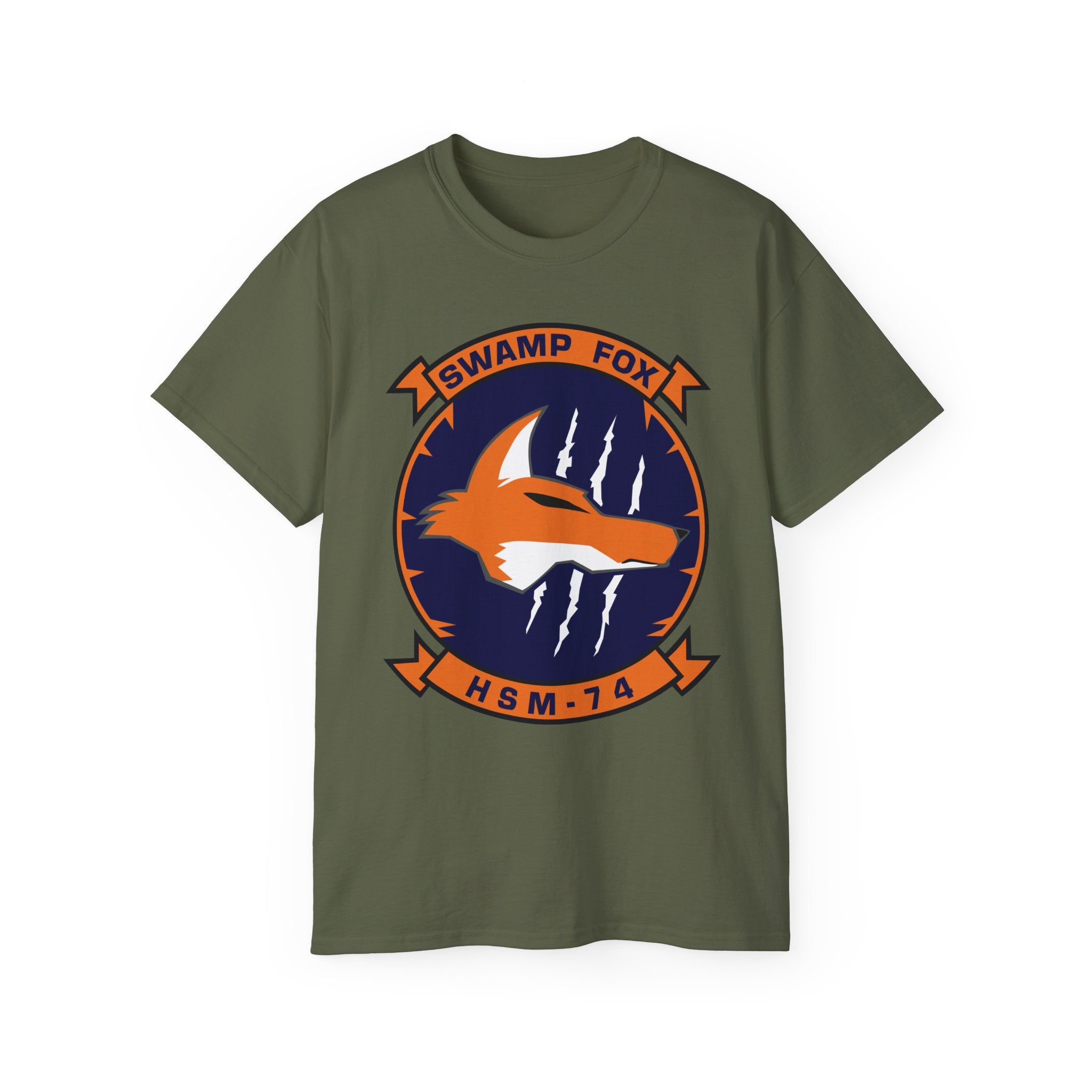 Unisex Ultra Cotton T-Shirt - Navy - Helicopter Maritime Strike Seven Four (HSM-74) wo txt