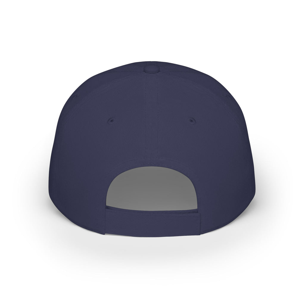 NAVY DTF Baseball Cap — Red Low Profile Hat for Military & Patriotic Fans