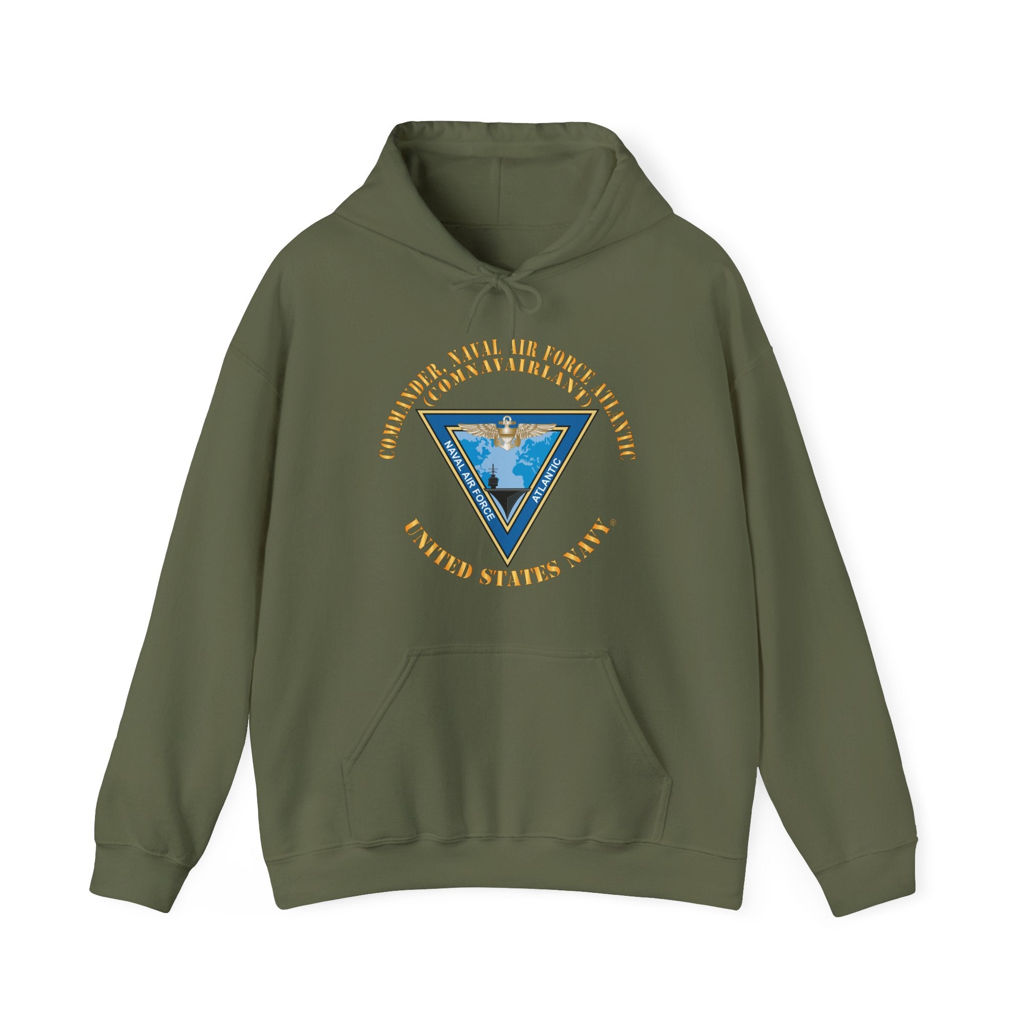 Unisex Heavy Blend™ Hoodies - Navy - Commander, Naval Air Force Atlantic - COMNAVAIRLANT