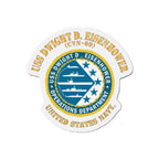 Die-Cut Magnet - Navy - USS Dwight D. Eisenhower (CVN-69) - Operations Department