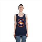 Unisex Heavy Cotton Tank Top - Navy - Helicopter Maritime Strike Seven Four (HSM-74) wo txt
