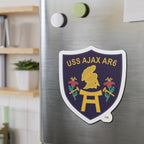 Die-Cut Magnet - Navy - USS Ajax (AR-6) wo txt