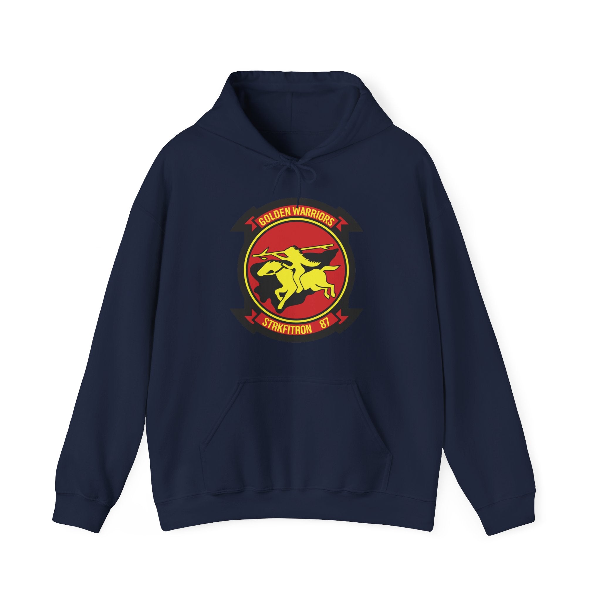 Unisex Heavy Blend™ Hoodies - Navy - Strike Fighter Squadron 87 (VFA-87) wo txt