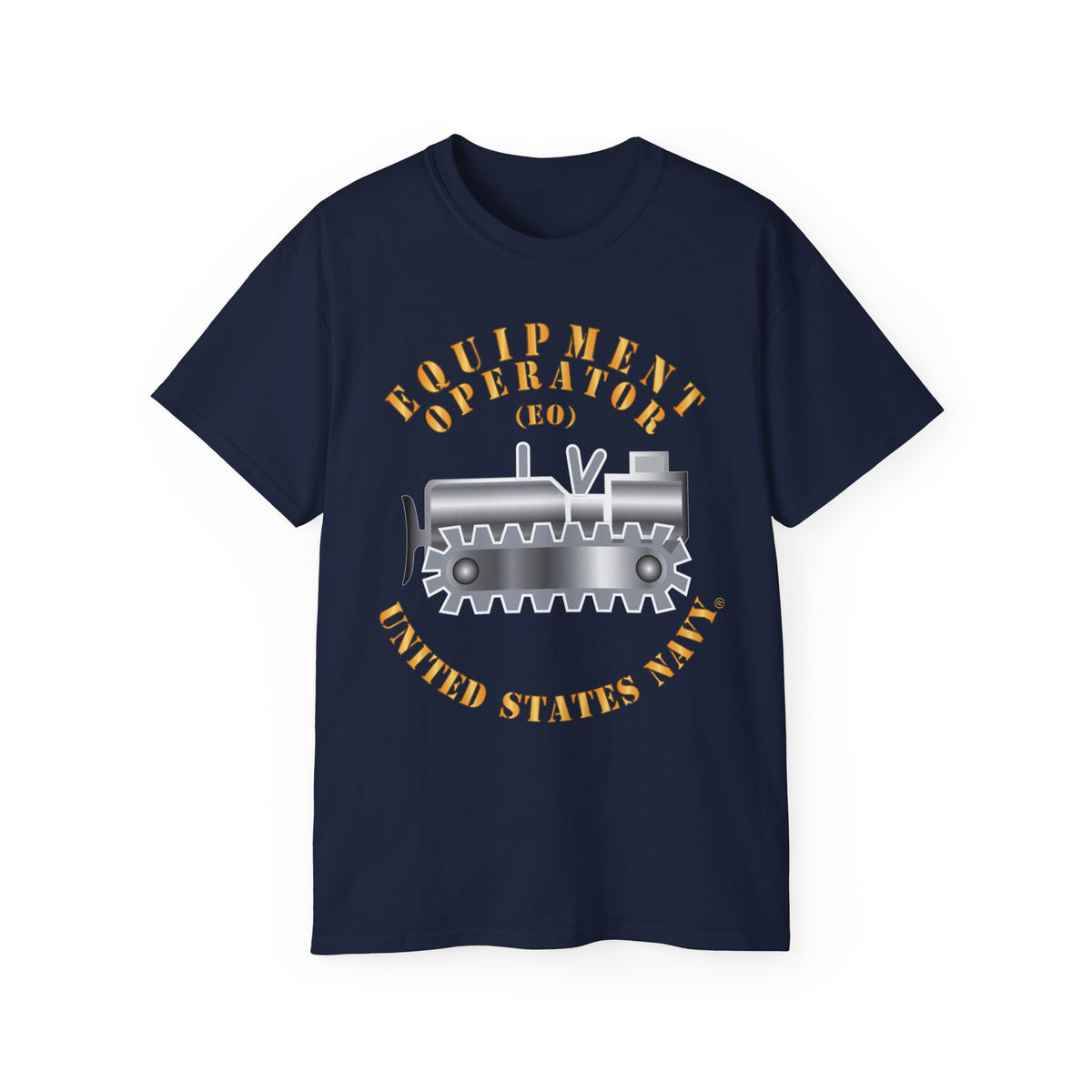 Unisex Ultra Cotton T-Shirt - Navy - Rate - Equipment Operator (EO)