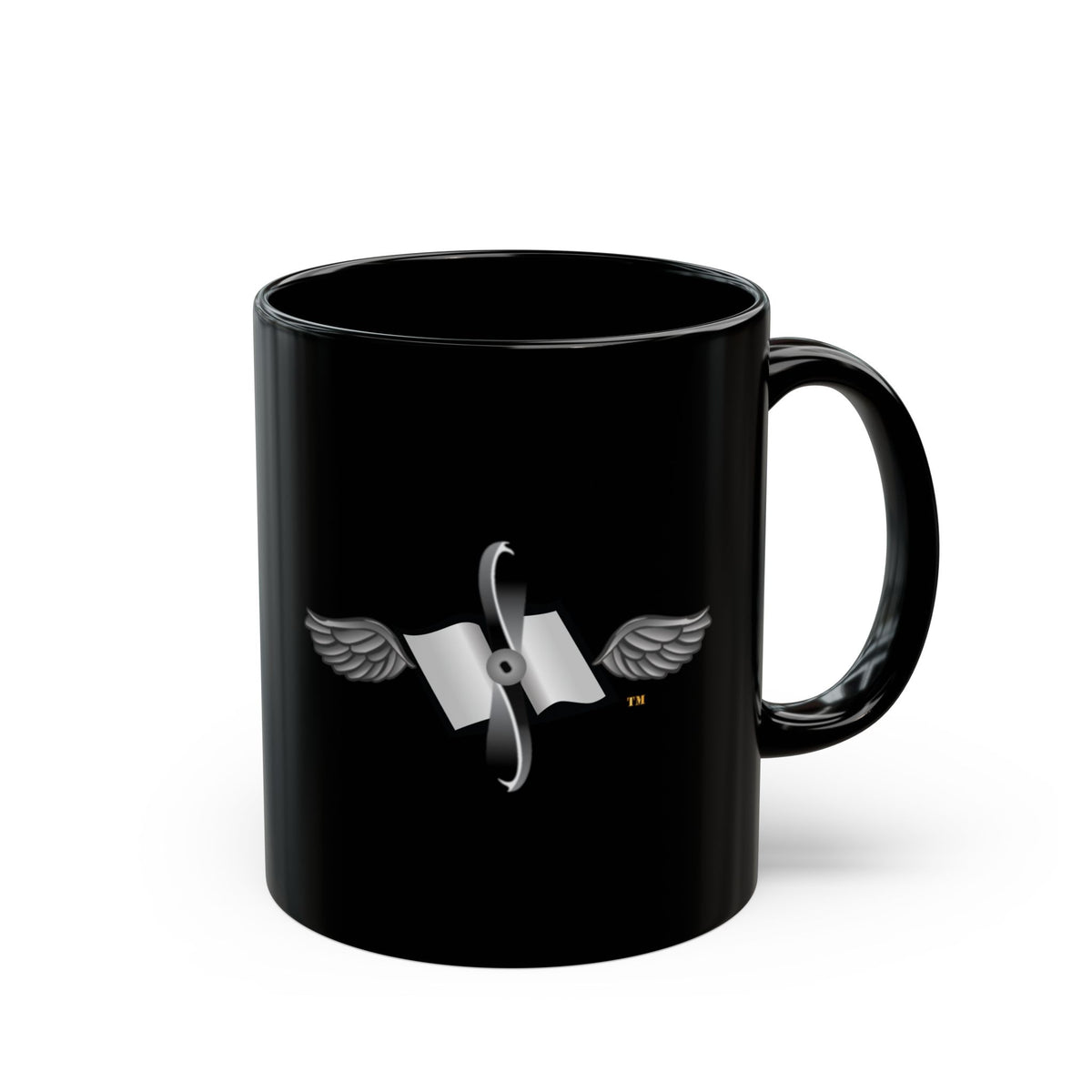 Black Mug (11oz, 15oz) - Navy - Rate - Aviation Maintenance Administrationman (AZ) wo txt