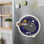 Die-Cut Magnet - Navy - USS Virginia (SSN-774) wo txt X 300