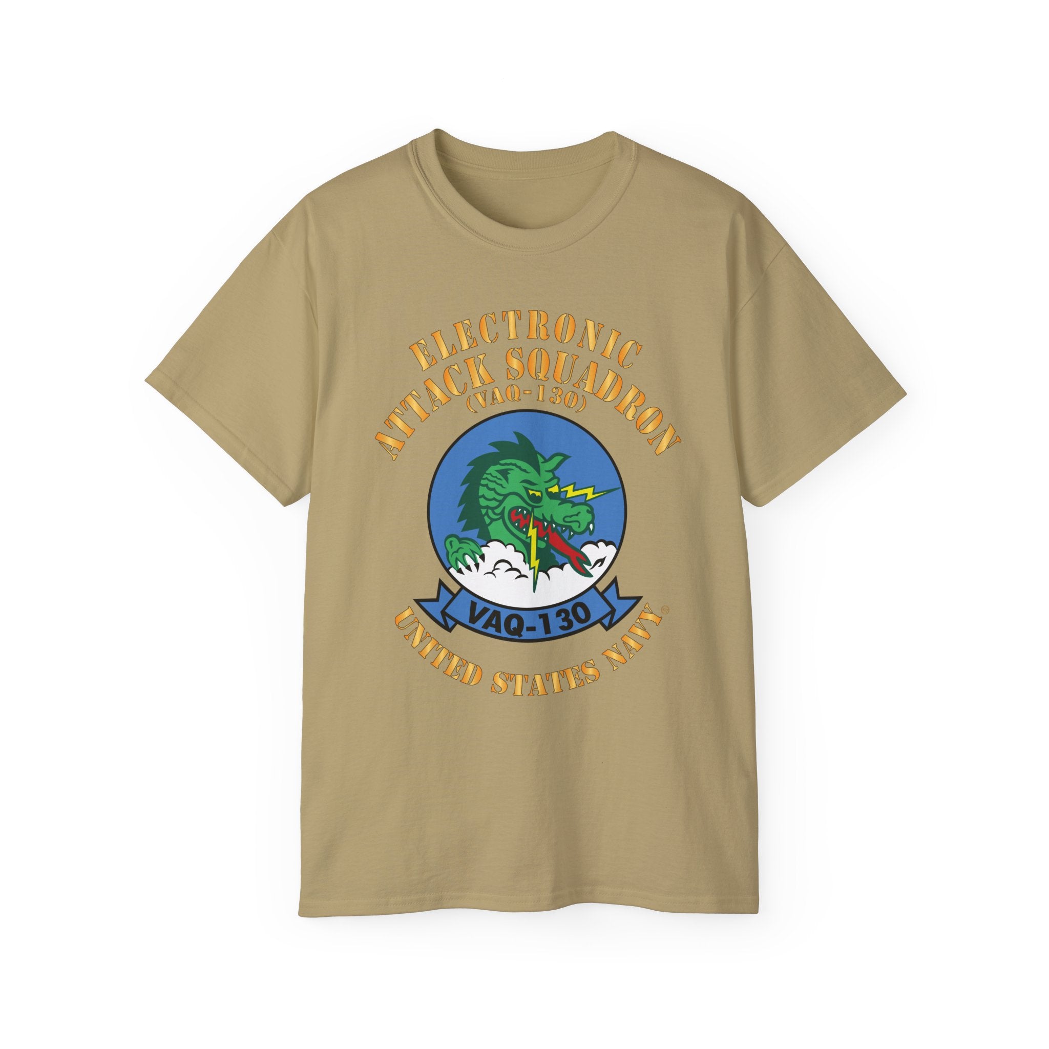 Unisex Ultra Cotton T-Shirt - Navy - Electronic Attack Squadron 130 (VAQ-130)