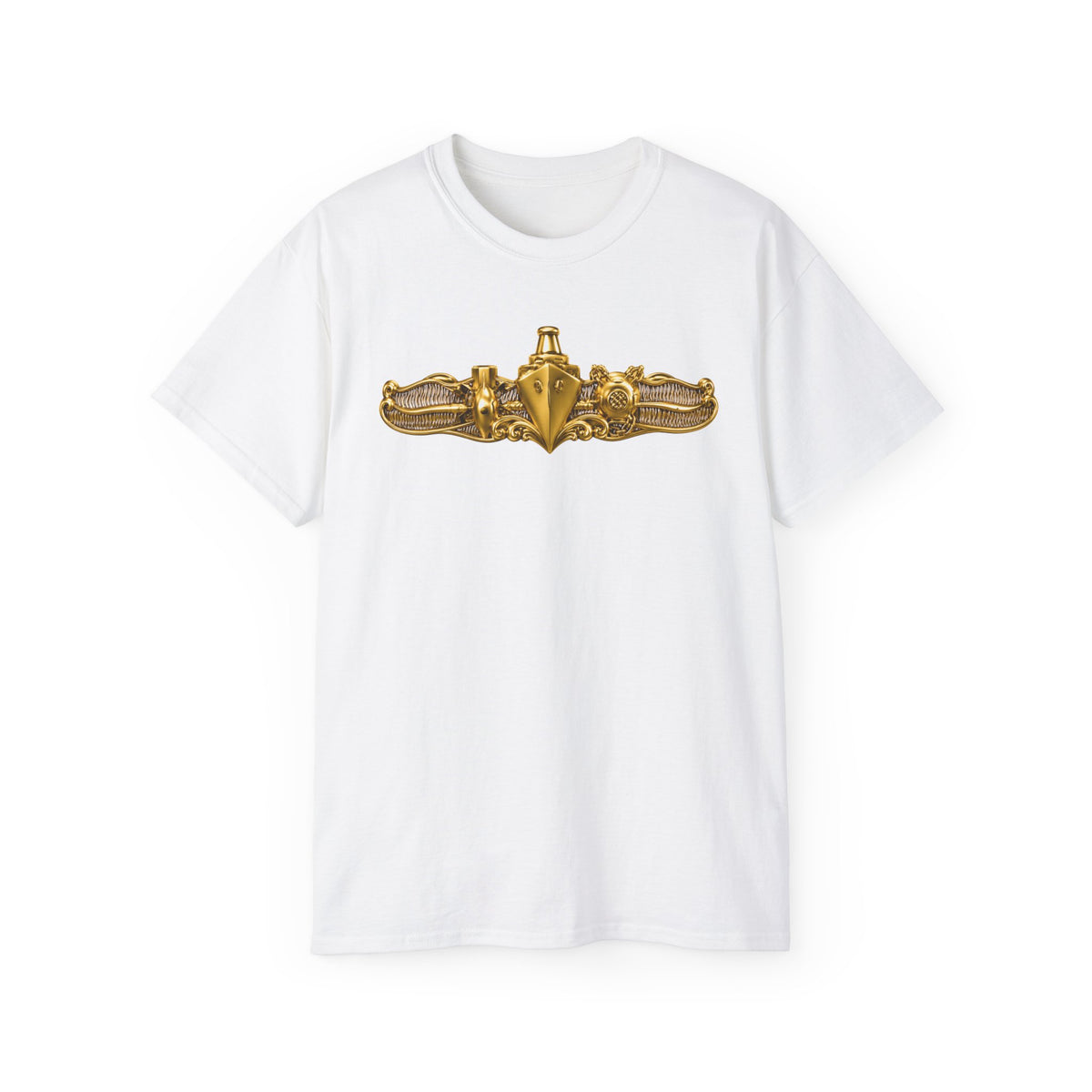 Unisex Ultra Cotton T-Shirt - Navy - Badge - Special Operations Warfare (SO) wo txt - 3D - Enhanced