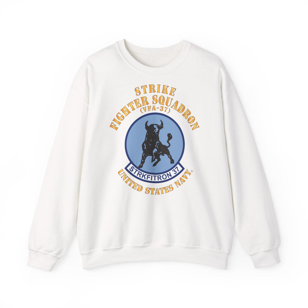 Unisex Heavy Blend™ Crewneck Sweatshirt - Navy - Strike Fighter Squadron 37 (VFA-37)