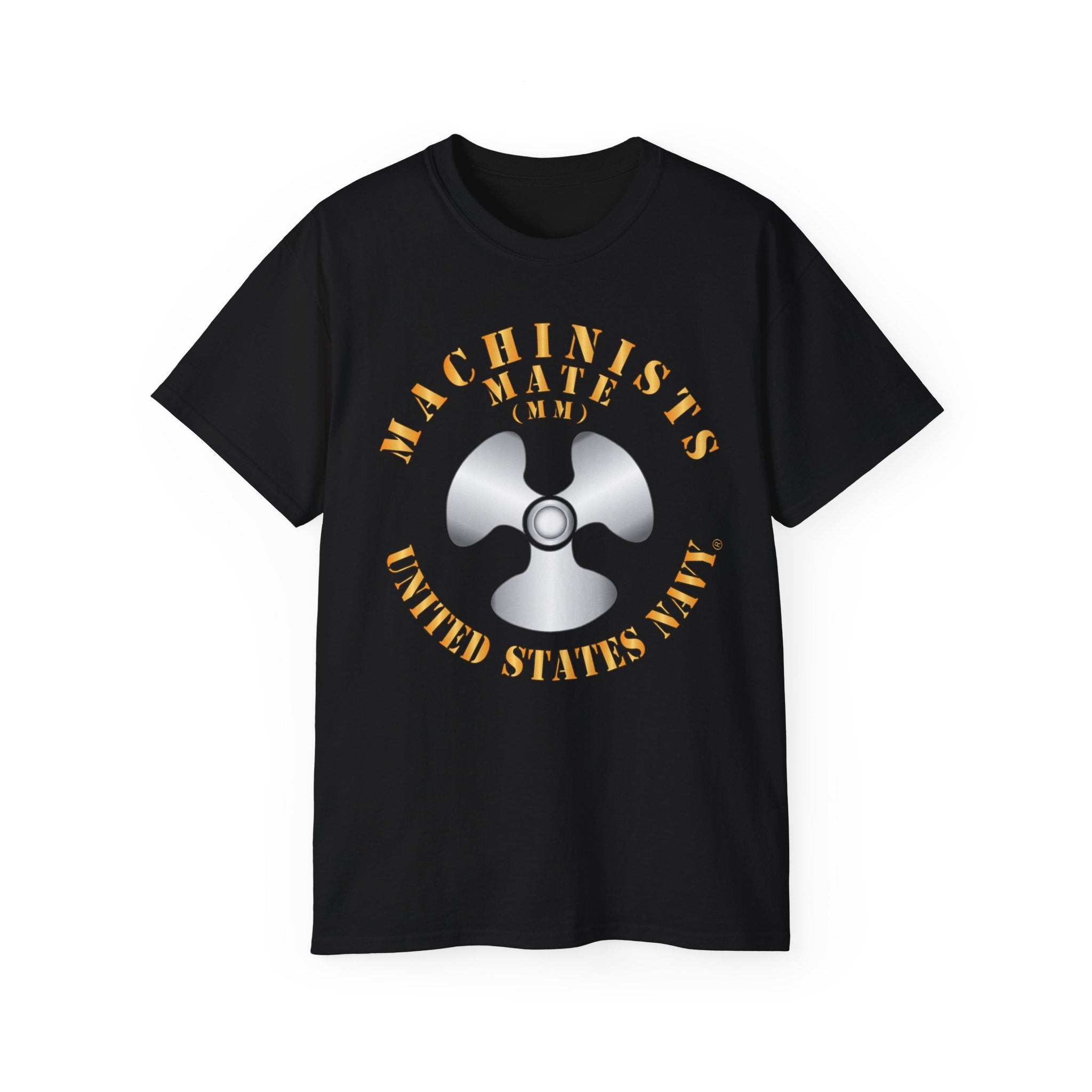 Unisex Ultra Cotton T-Shirt - Navy - Rate - Machinists Mate (MM)