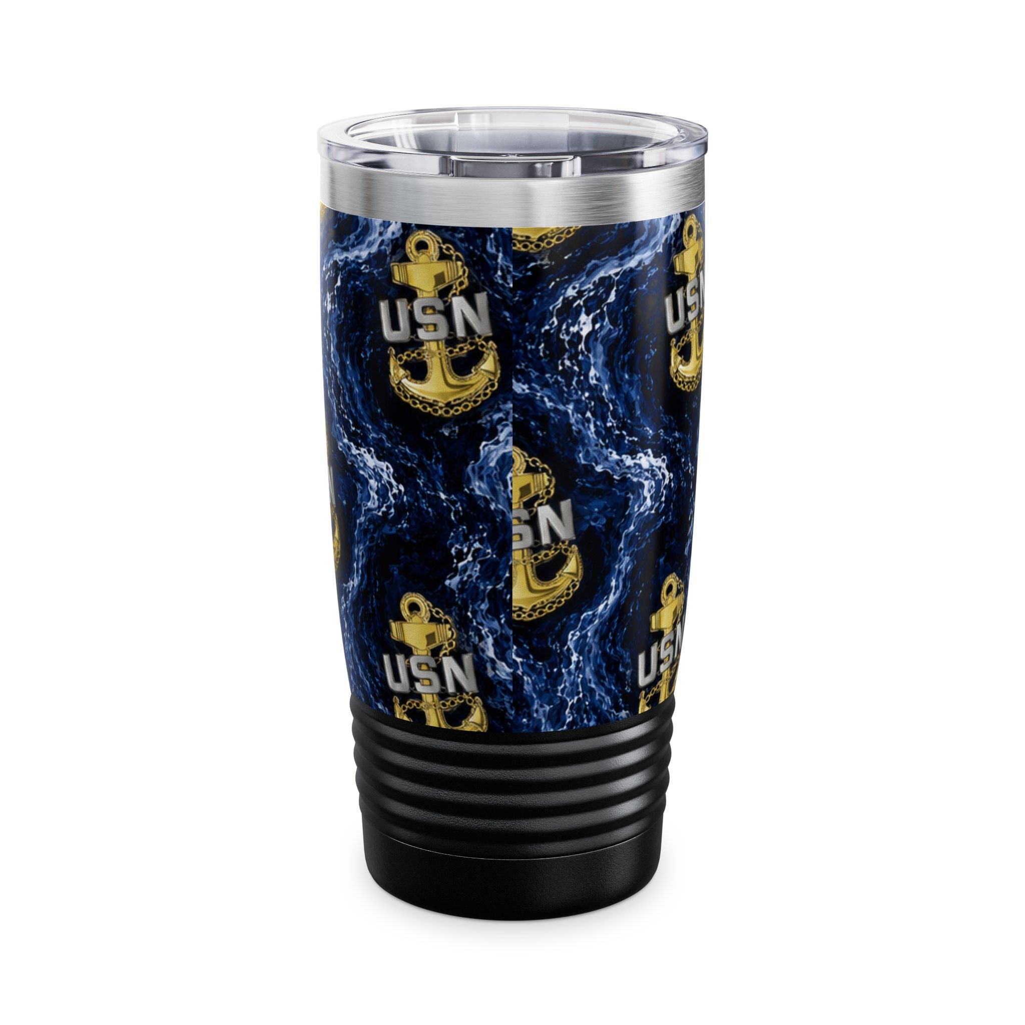 20oz Tumbler - USN Anchor
