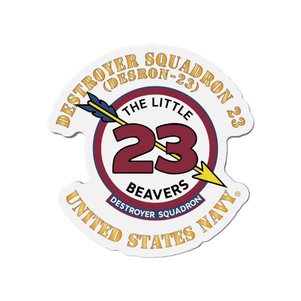 Die-Cut Magnet - Navy - Destroyer Squadron 23 (DESRON-23)