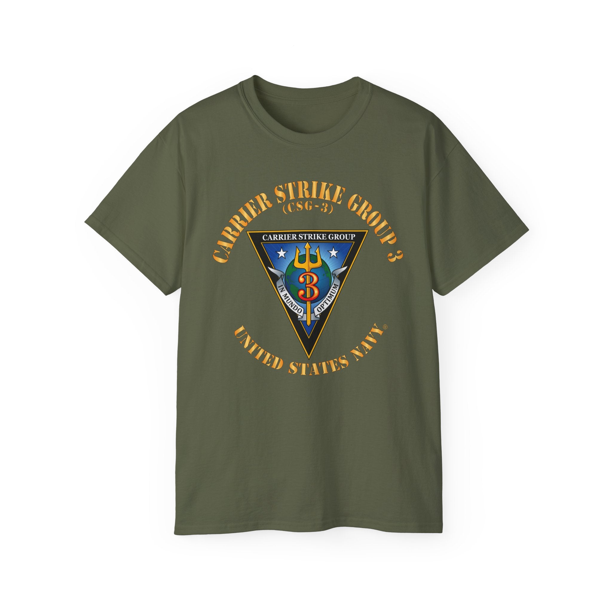 Unisex Ultra Cotton T-Shirt - Navy - Carrier Strike Group 3 (CSG-3)
