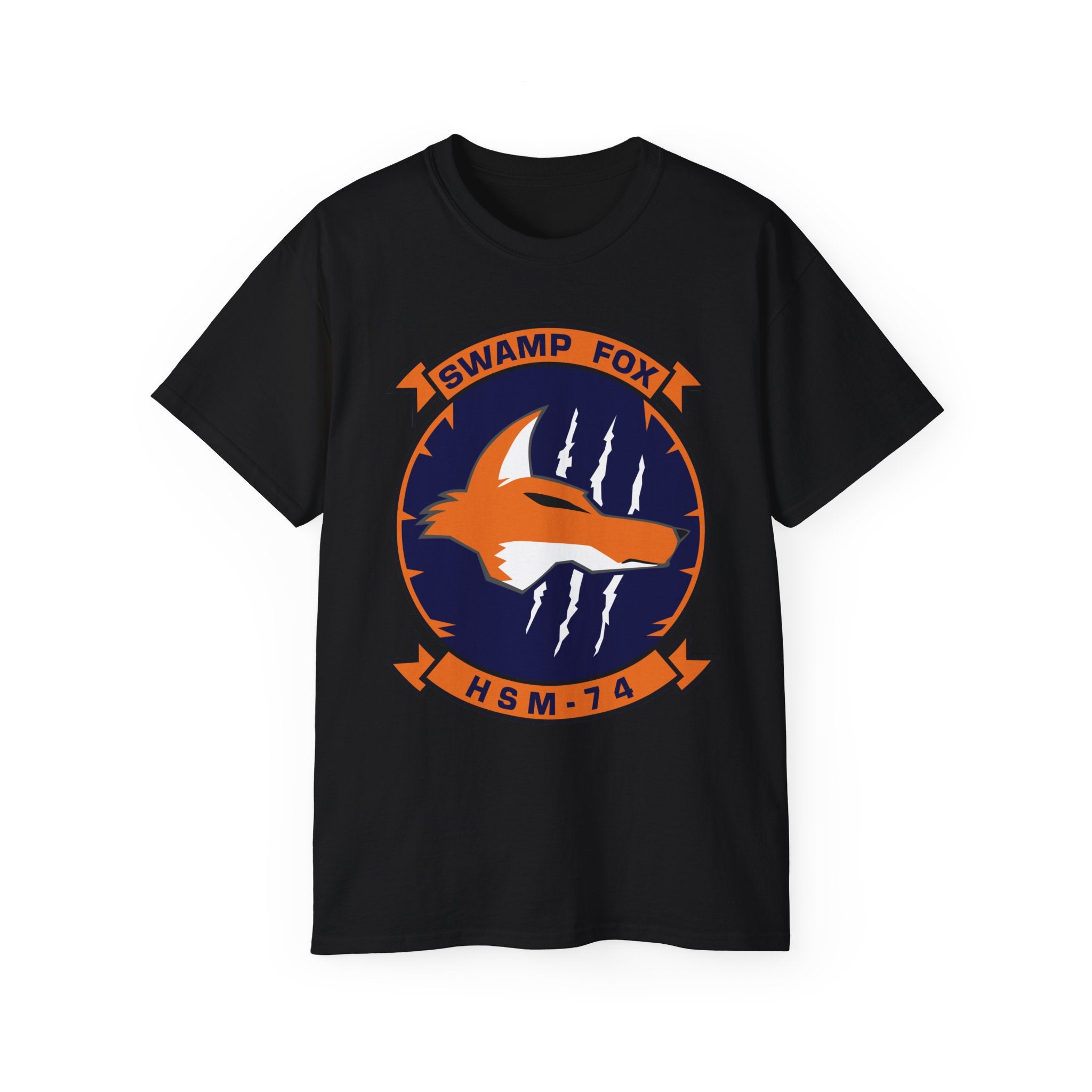 Unisex Ultra Cotton T-Shirt - Navy - Helicopter Maritime Strike Seven Four (HSM-74) wo txt