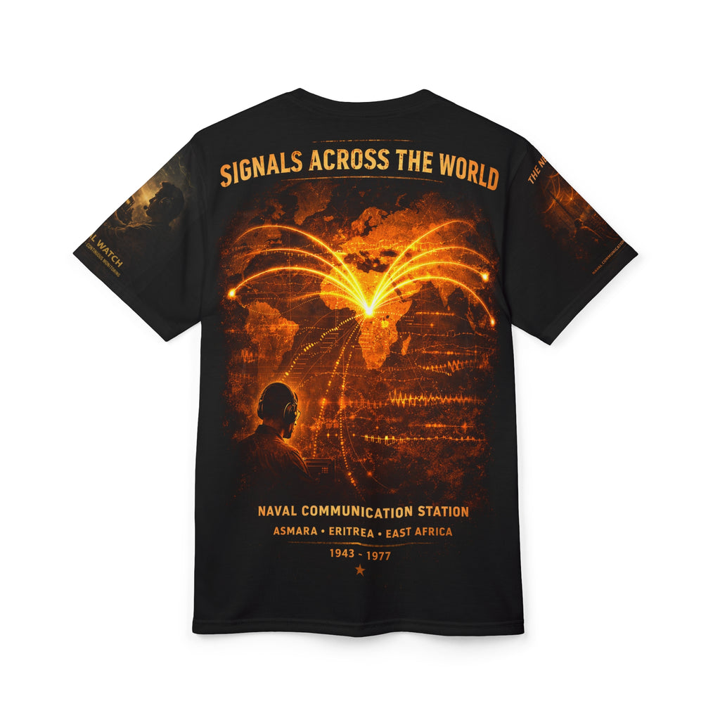 Kagnew Station Tribute Tee — "Cold War: Signals Across the World"