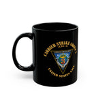 Black Mug (11oz, 15oz) - Navy - Carrier Strike Group 3 (CSG-3)