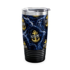 20oz Tumbler - USN Anchor