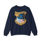 Unisex Heavy Blend™ Crewneck Sweatshirt - Navy - Naval Air Terminal Norfolk wo Txt