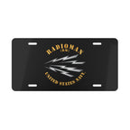 Vanity License Plate - Navy - Rate - Radioman (RM)