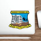 Die-Cut Vinyl Sticker - Navy - Transient Personnel Unit - Naval Station Norfolk wo Txt