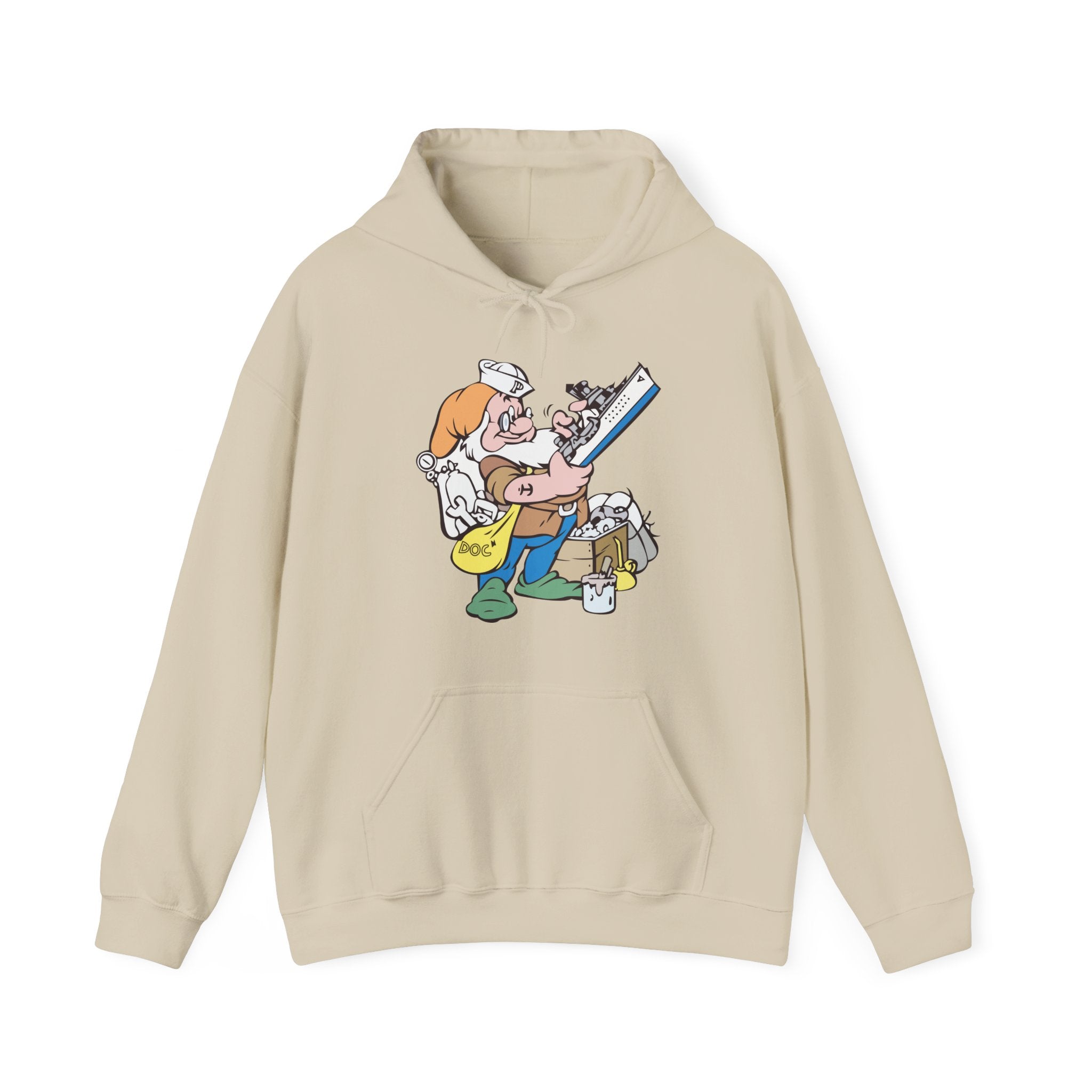 Unisex Heavy Blend™ Hoodies - Navy - USS Piedmont (AD-17) wo txt