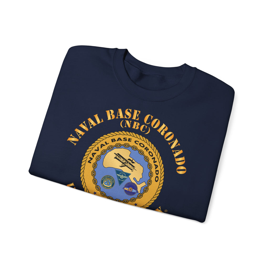 Unisex Heavy Blend™ Crewneck Sweatshirt - Navy - Naval Base Coronado(NBC)