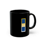 Black Mug (11oz, 15oz) - Navy - Warrant Officer 1 - W01 wo txt