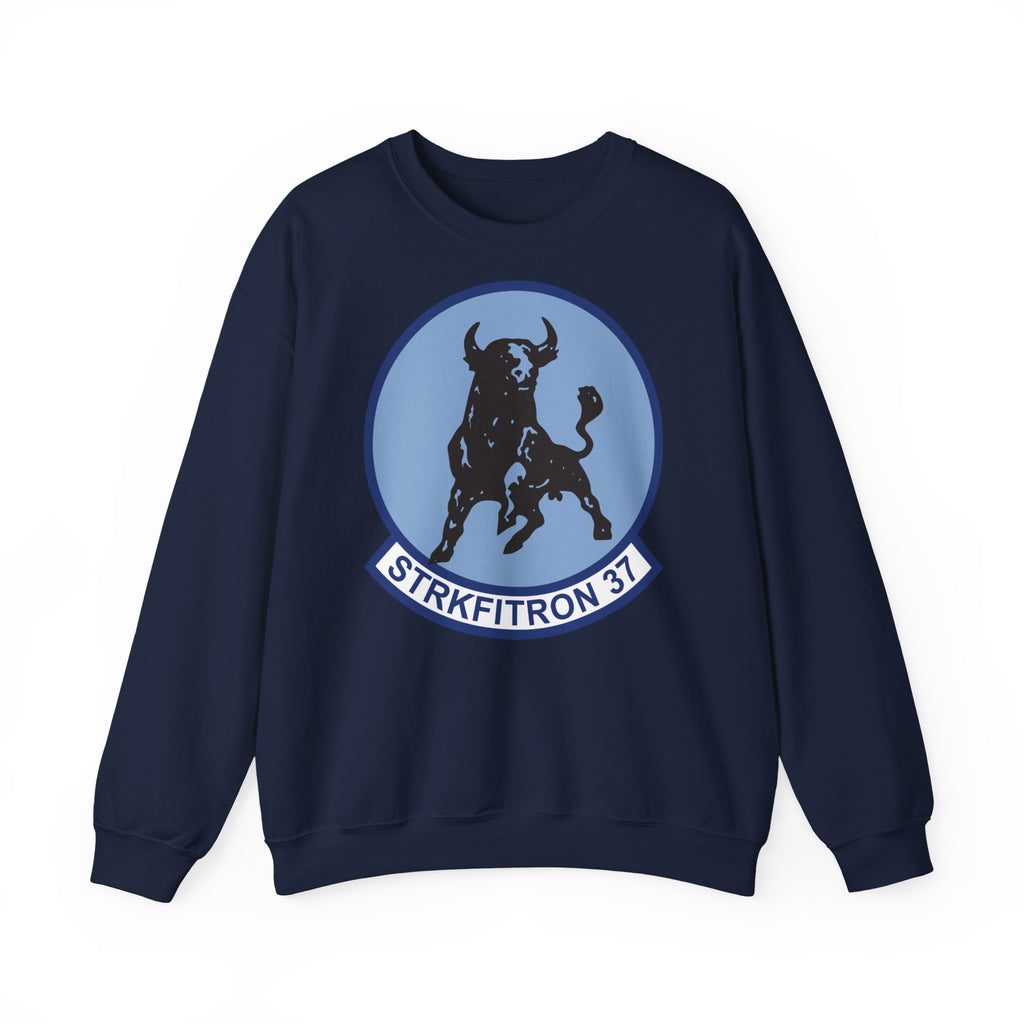 Unisex Heavy Blend™ Crewneck Sweatshirt - Navy - Strike Fighter Squadron 37 (VFA-37) wo txt