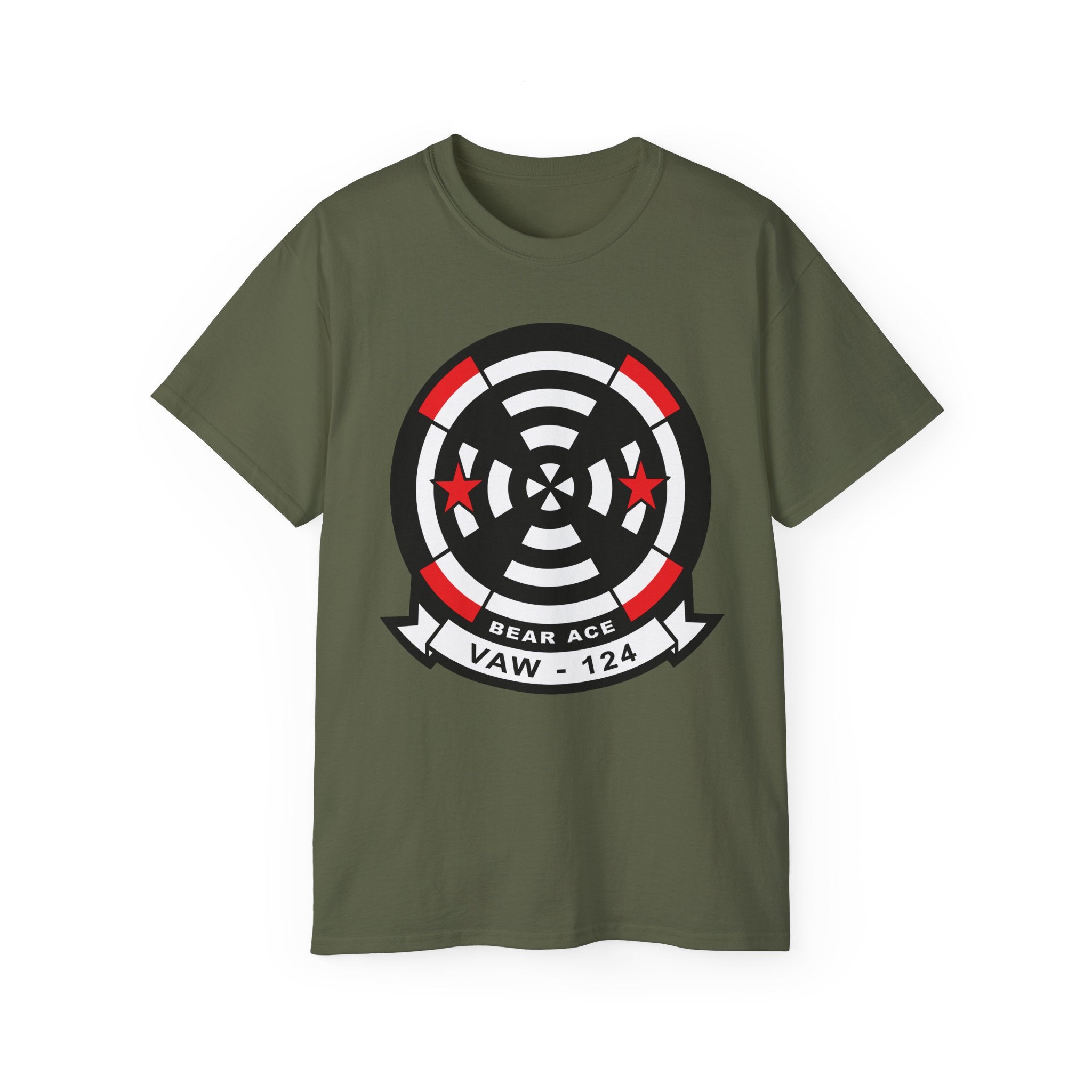 Unisex Ultra Cotton T-Shirt - Navy - Airborne Command & Control Squadron 124 (VAW-124) wo txt