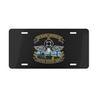 Vanity License Plate - Navy - Rate - Air Traffic Controller (AC) - with Scene - 3D - Enhanced
