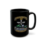 Black Mug (11oz, 15oz) - Navy - Aviation Boatswains Mate Br with AC handler Scene - 3D - Enhanced