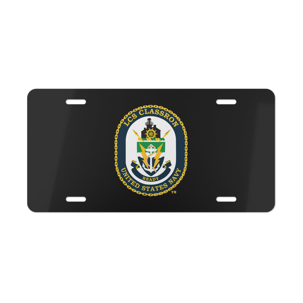 Vanity License Plate - Navy - LCS Classron (Littoral Combat Ship) wo txt