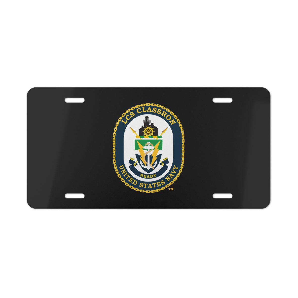 Vanity License Plate - Navy - LCS Classron (Littoral Combat Ship) wo txt