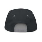 US Navy Embroidered Flat Bill Hat — Retro Varsity Military Style