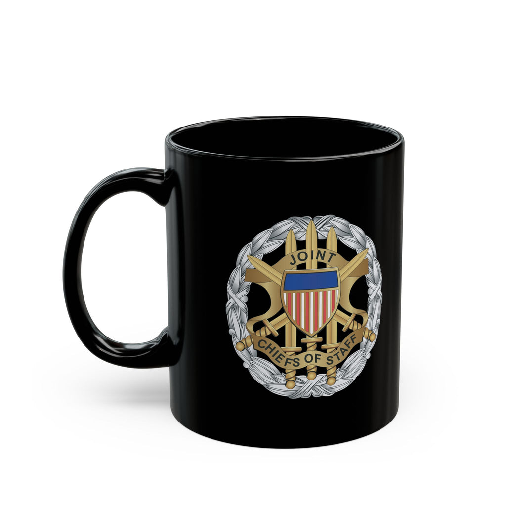 Black Mug (11oz, 15oz) - Joint Chiefs of Staff Service Badge wo txt X 300
