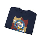 Unisex Heavy Blend™ Crewneck Sweatshirt - Navy - USS Florida (SSGN-728) wo txt