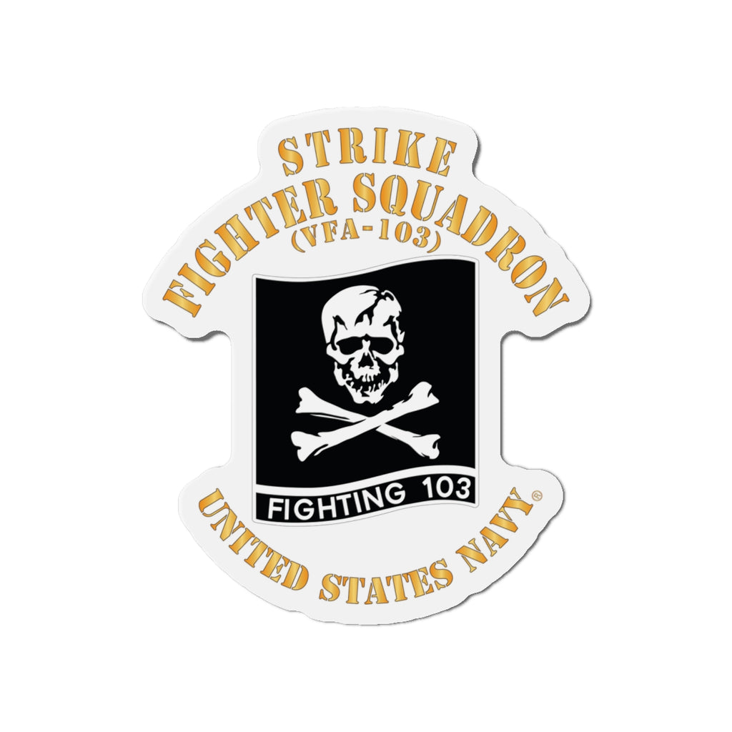Die-Cut Magnet - Navy - Strike Fighter Squadron 103 (VFA-103)