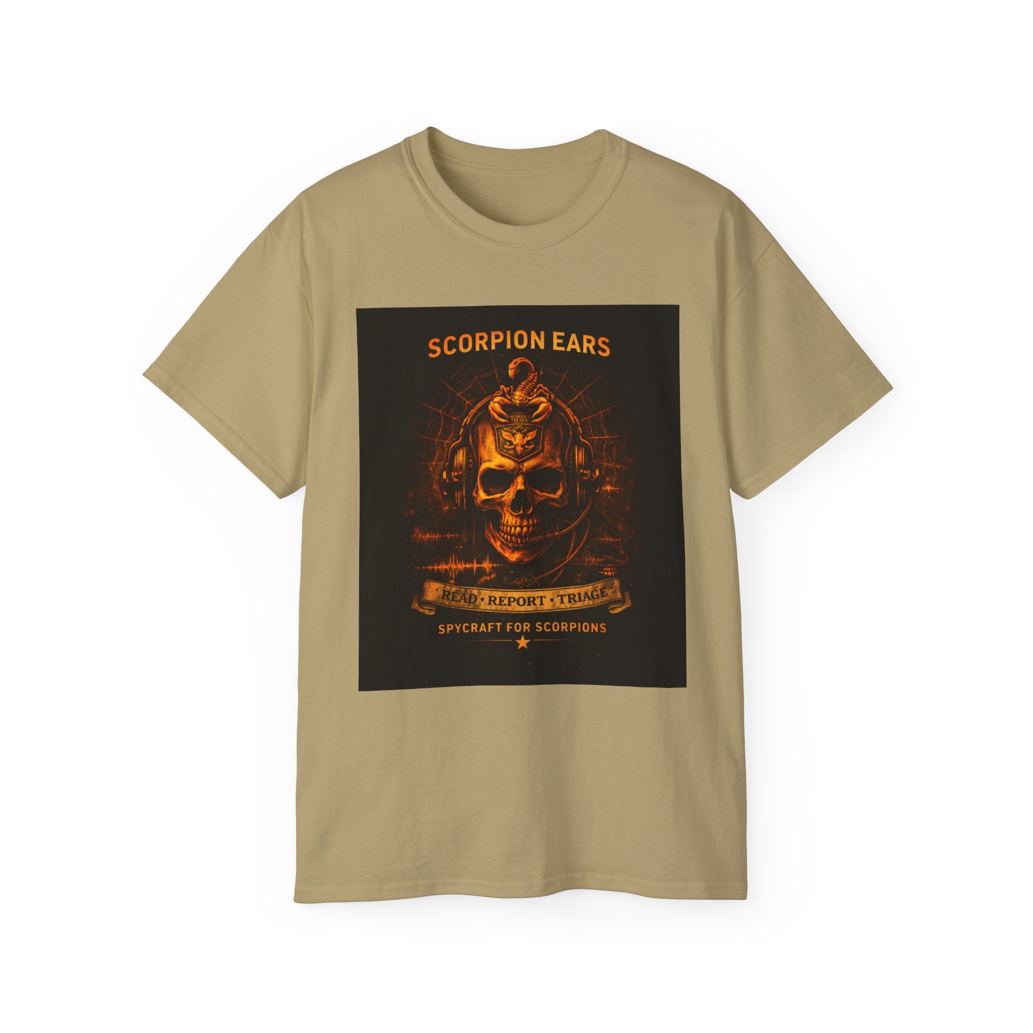 Scorpion Ears T-Shirt — Spycraft for Scorpion Operators Tee
