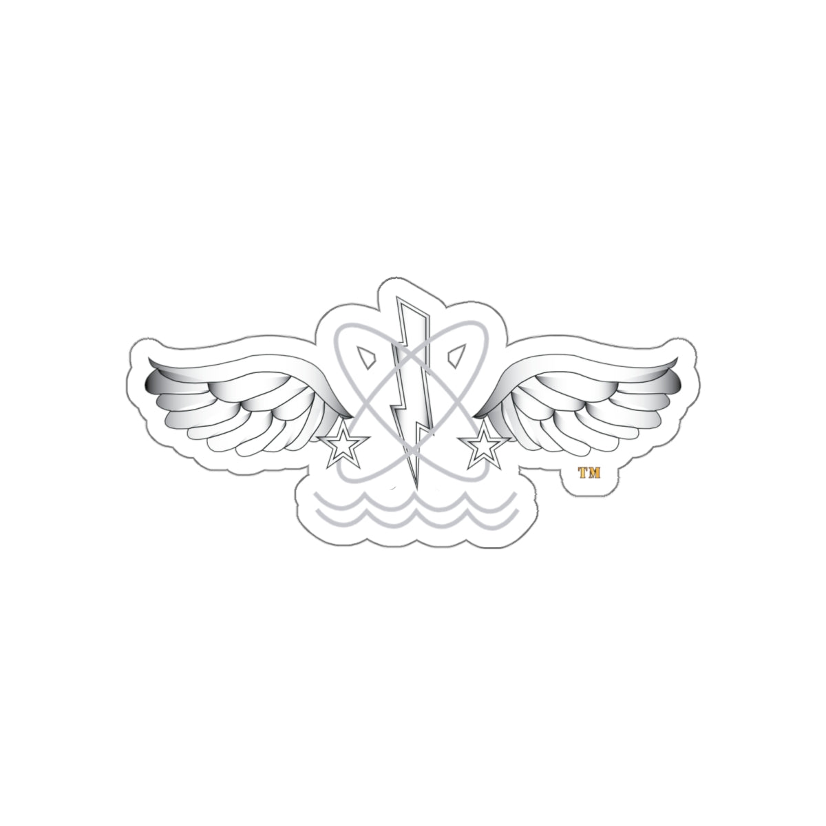Die-Cut Vinyl Sticker - Navy - Rate - Aviation Warfare Systems Operator (AW) wo txt