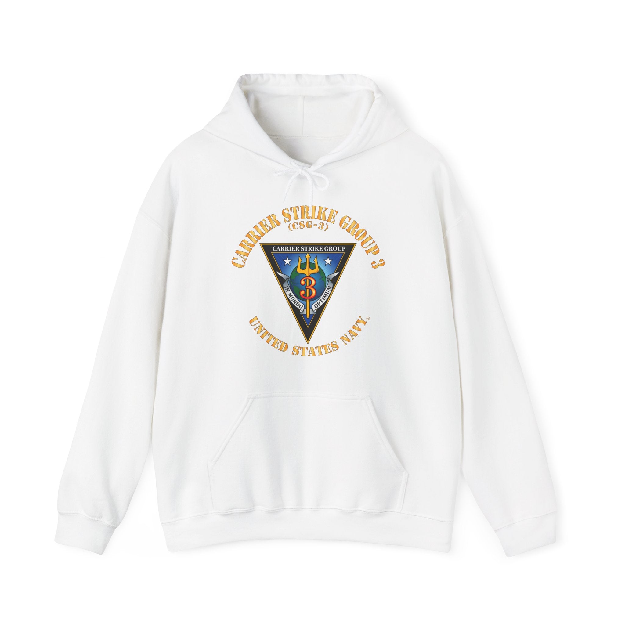 Unisex Heavy Blend™ Hoodies - Navy - Carrier Strike Group 3 (CSG-3)