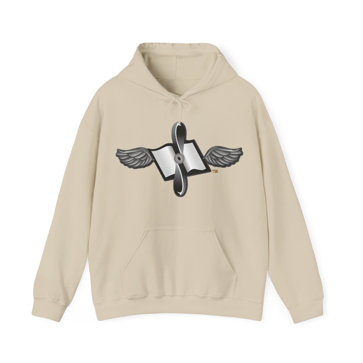 Unisex Heavy Blend™ Hoodies - Navy - Rate - Aviation Maintenance Administrationman (AZ) wo txt