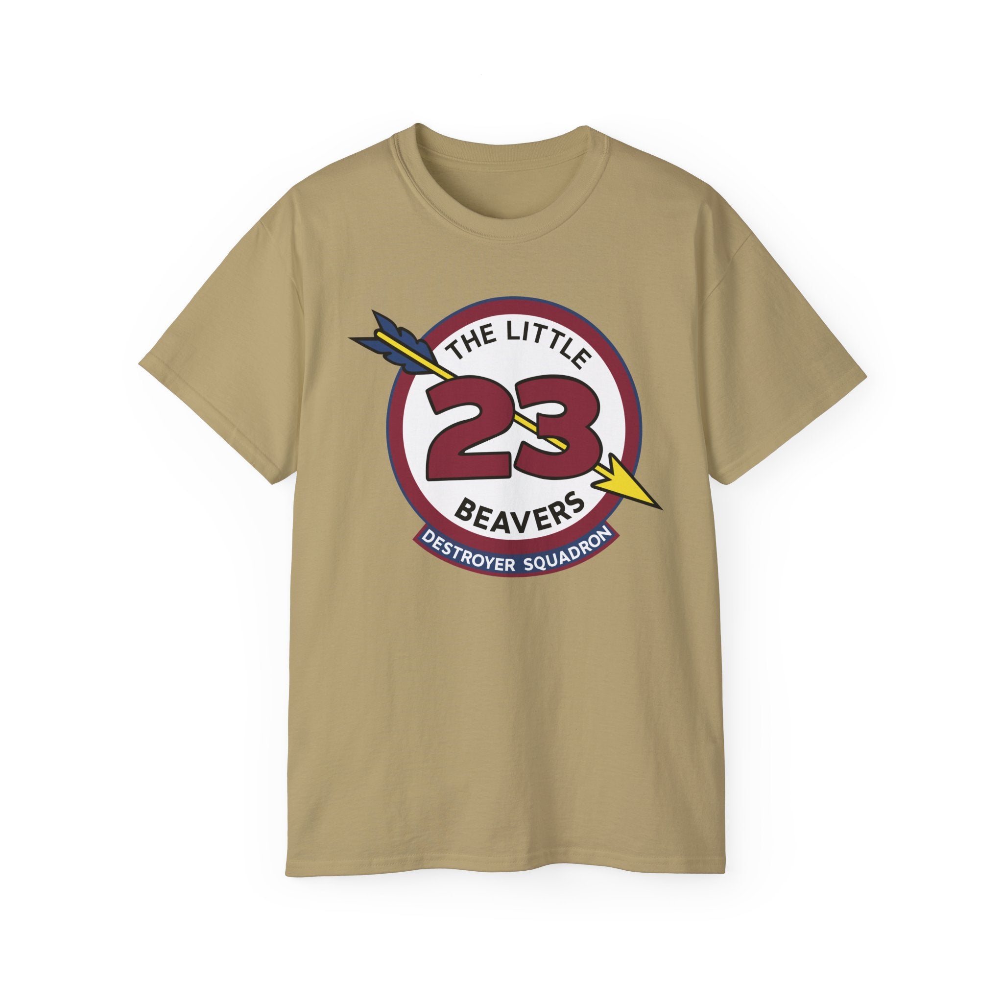 Unisex Ultra Cotton T-Shirt - Navy - Destroyer Squadron 23 (DESRON-23) wo Txt