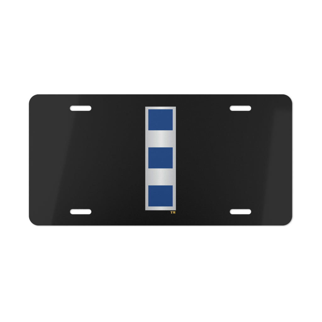 Vanity License Plate - Navy - Chief Warrant Officer 4 - CW04 wo txt