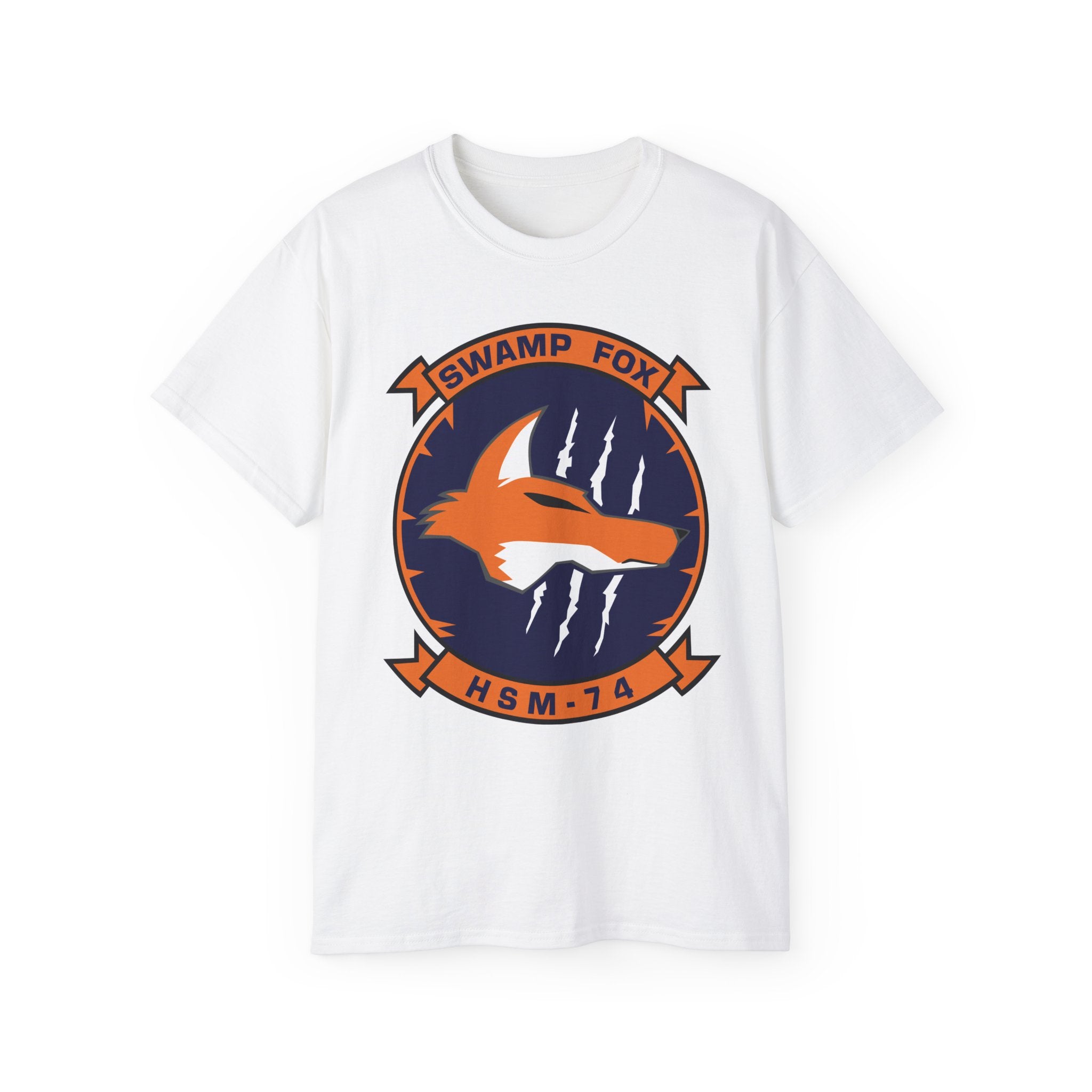 Unisex Ultra Cotton T-Shirt - Navy - Helicopter Maritime Strike Seven Four (HSM-74) wo txt