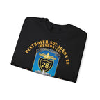 Unisex Heavy Blend™ Crewneck Sweatshirt - Navy - Destroyer Squadron 28 (DESRON-28)