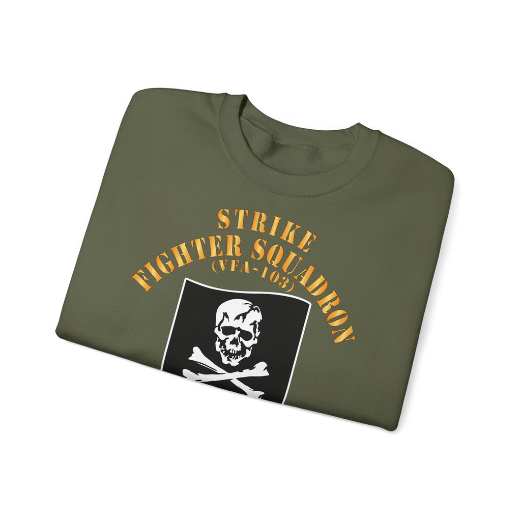 Unisex Heavy Blend™ Crewneck Sweatshirt - Navy - Strike Fighter Squadron 103 (VFA-103)