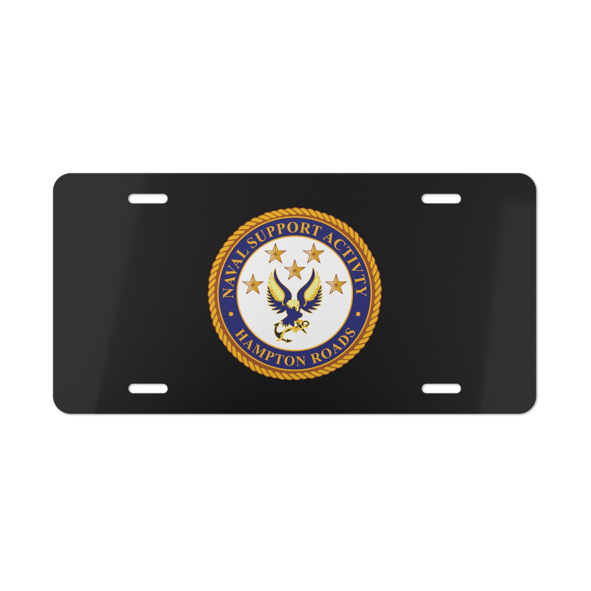 Vanity License Plate - Navy - Naval Support Activity - Hampton Roads