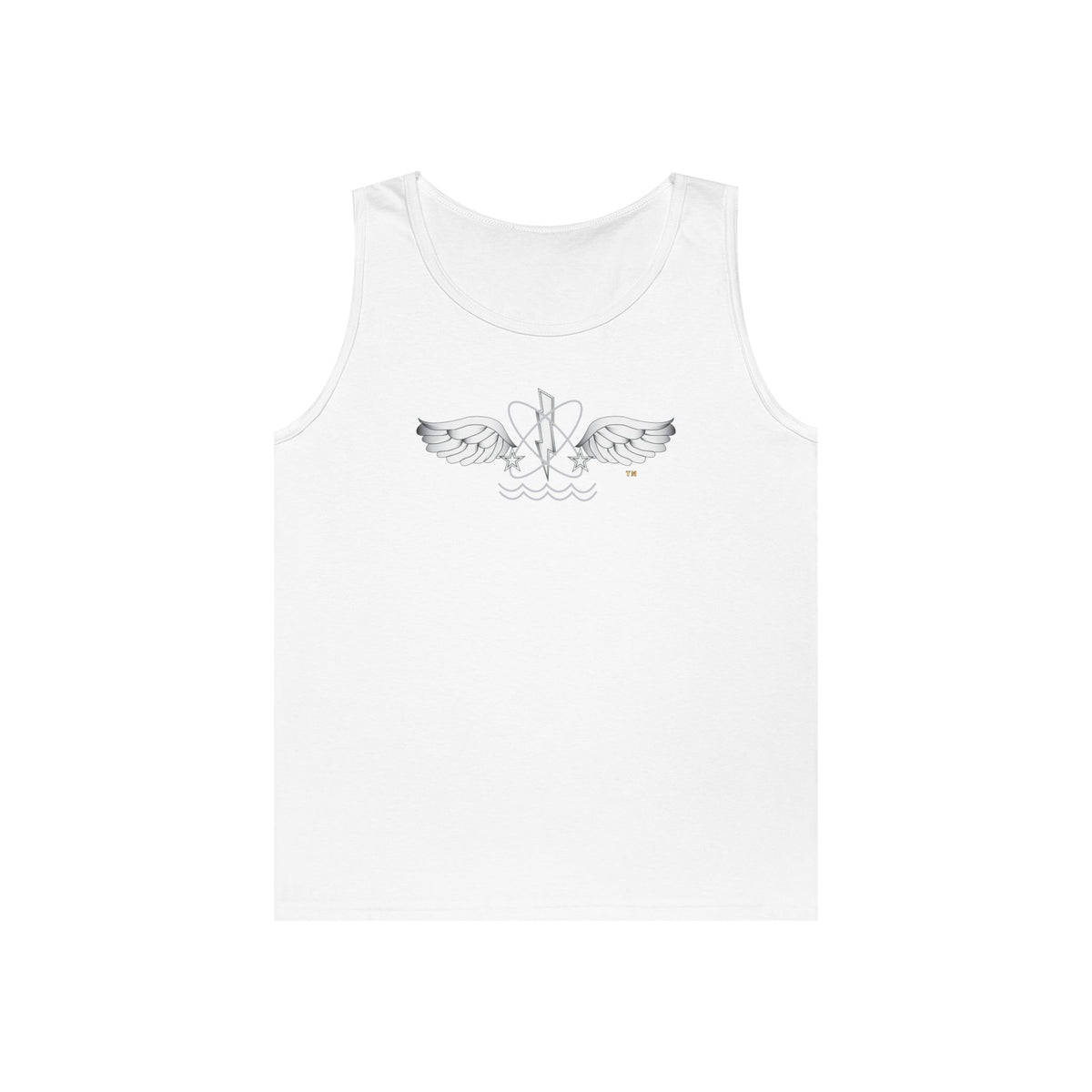 Unisex Heavy Cotton Tank Top - Navy - Rate - Aviation Warfare Systems Operator (AW) wo txt