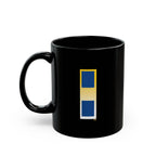 Black Mug (11oz, 15oz) - Navy - Warrant Officer 1 - W01 wo txt